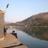 Motorrad Tour konispol-bundrit-wooden-ferry-- photo