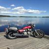 Motorradtour sommartur-med-fikapaus- photo